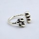 Georg Jensen; A Moonlight Grapes ring of sterling silver Georg Jensen; A Moonlight Grapes ring of sterling silver